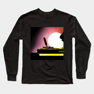 DJ playing Dance Music Long Sleeve T-Shirt